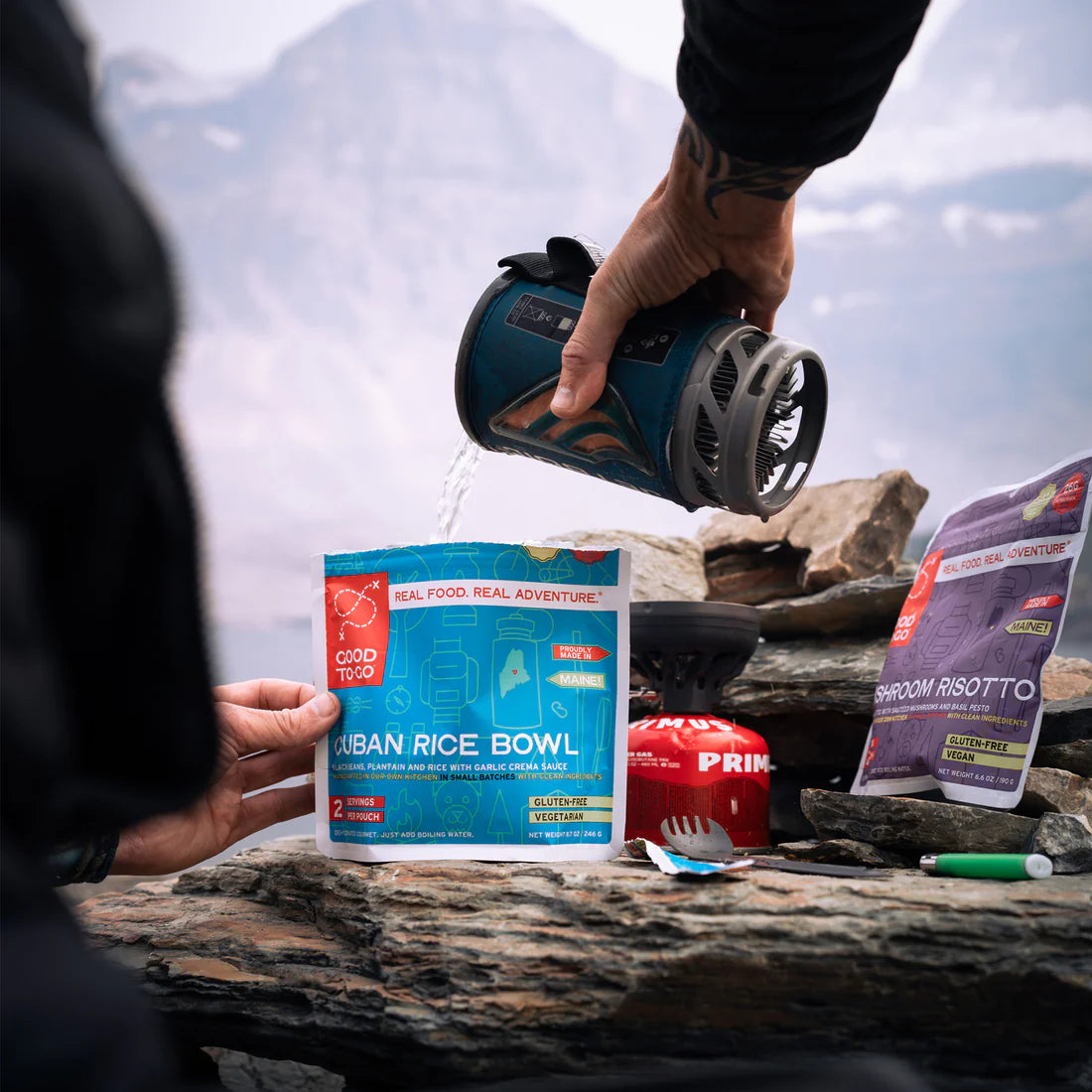 Cuban Rice Bowl Freeze Dried Backpacking Meal | Good to Go