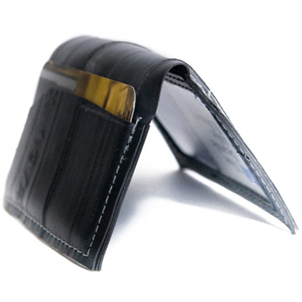 Alchemy Goods | Rubber Tire Wallet With Bi-fold Up-Cycled Belltown - Black, Wallet, alchemy, Defiance Outdoor Gear Co.
