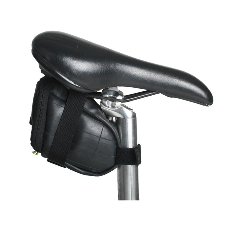 Green Guru Gear | Clutch Saddle Bike Bag Attachment - Made From Recycled Bike Tubes, Bike Accessories, Green Guru, Defiance Outdoor Gear Co.