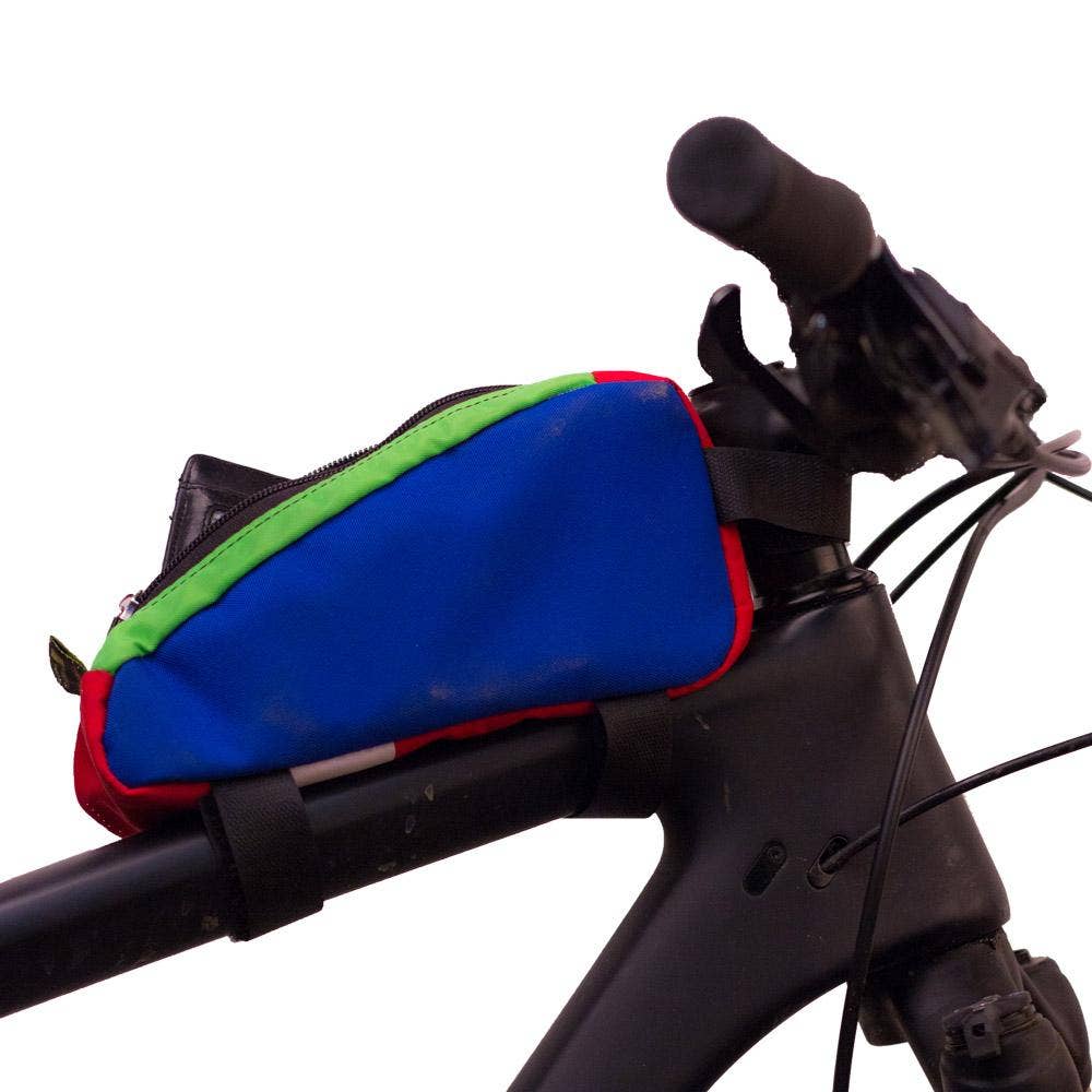 Green Guru | Tanker Top Tube Bike Bag for Mountain & Road Bicycles - Multicolor, Bike Attachment, Green Guru, Defiance Outdoor Gear Co.