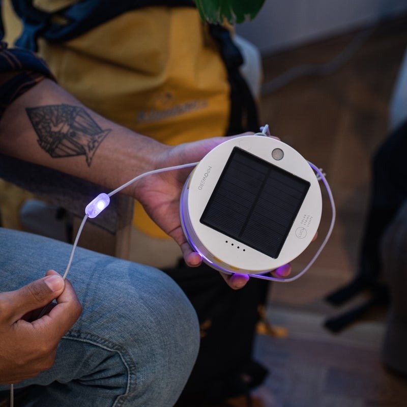 Mpowered | Luci Rechargeable LED Colored Solar String Fairy Lights - 18 Ft Long, Lanterns, Mpowered, Defiance Outdoor Gear Co.