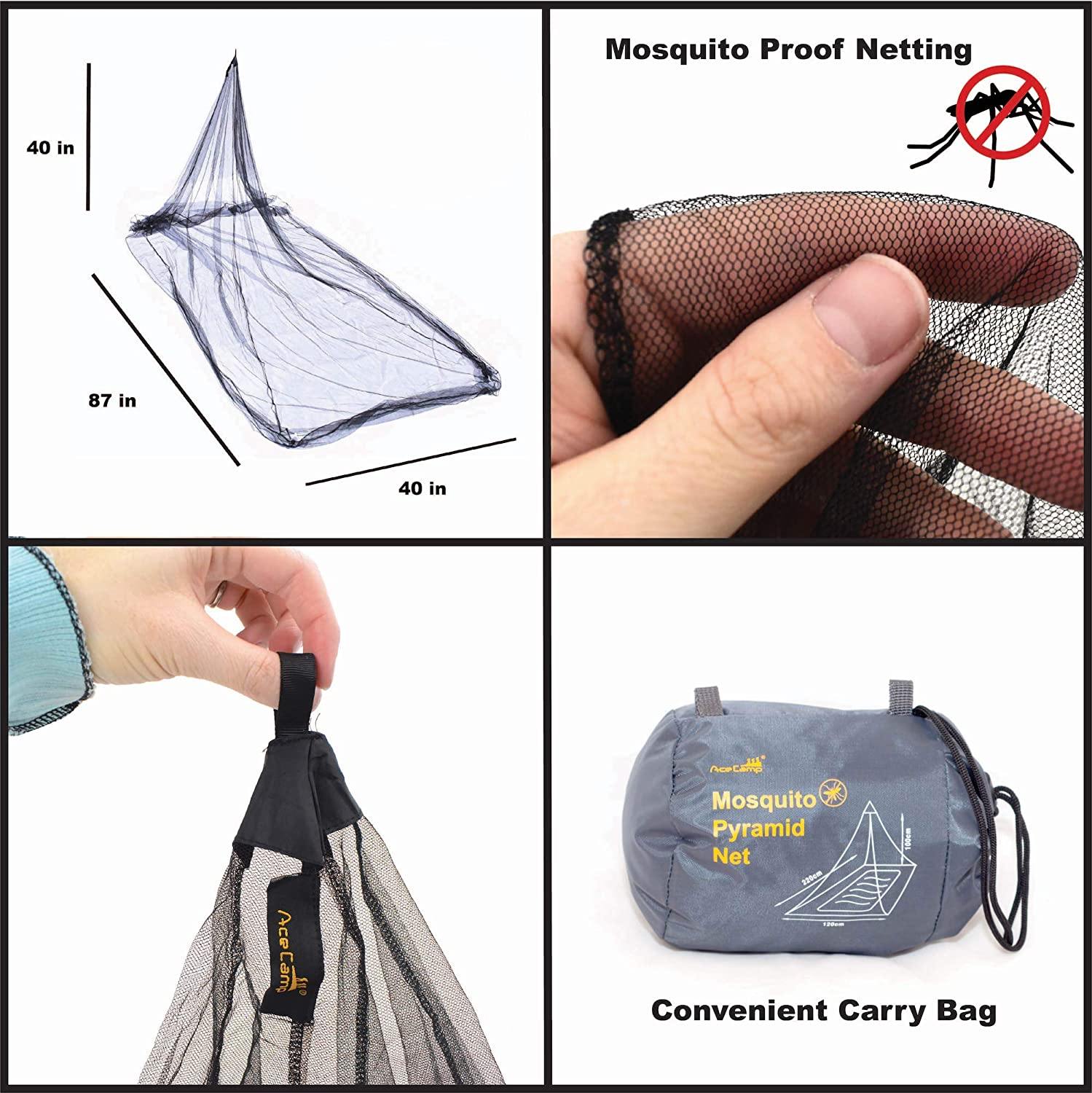 Ace Camp Mosquito and Insect Protection Pyramid Net, Mosquito Nets, Ace Camp, Defiance Outdoor Gear Co.