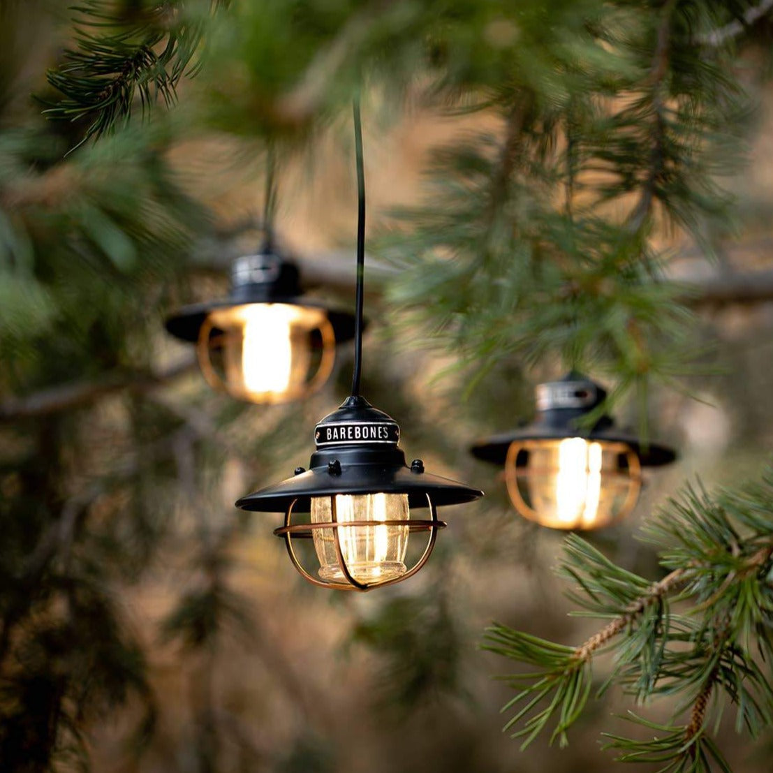 Barebones | Edison String Hanging Outdoor Lights With USB Port, Lanterns, Barebones, Defiance Outdoor Gear Co.