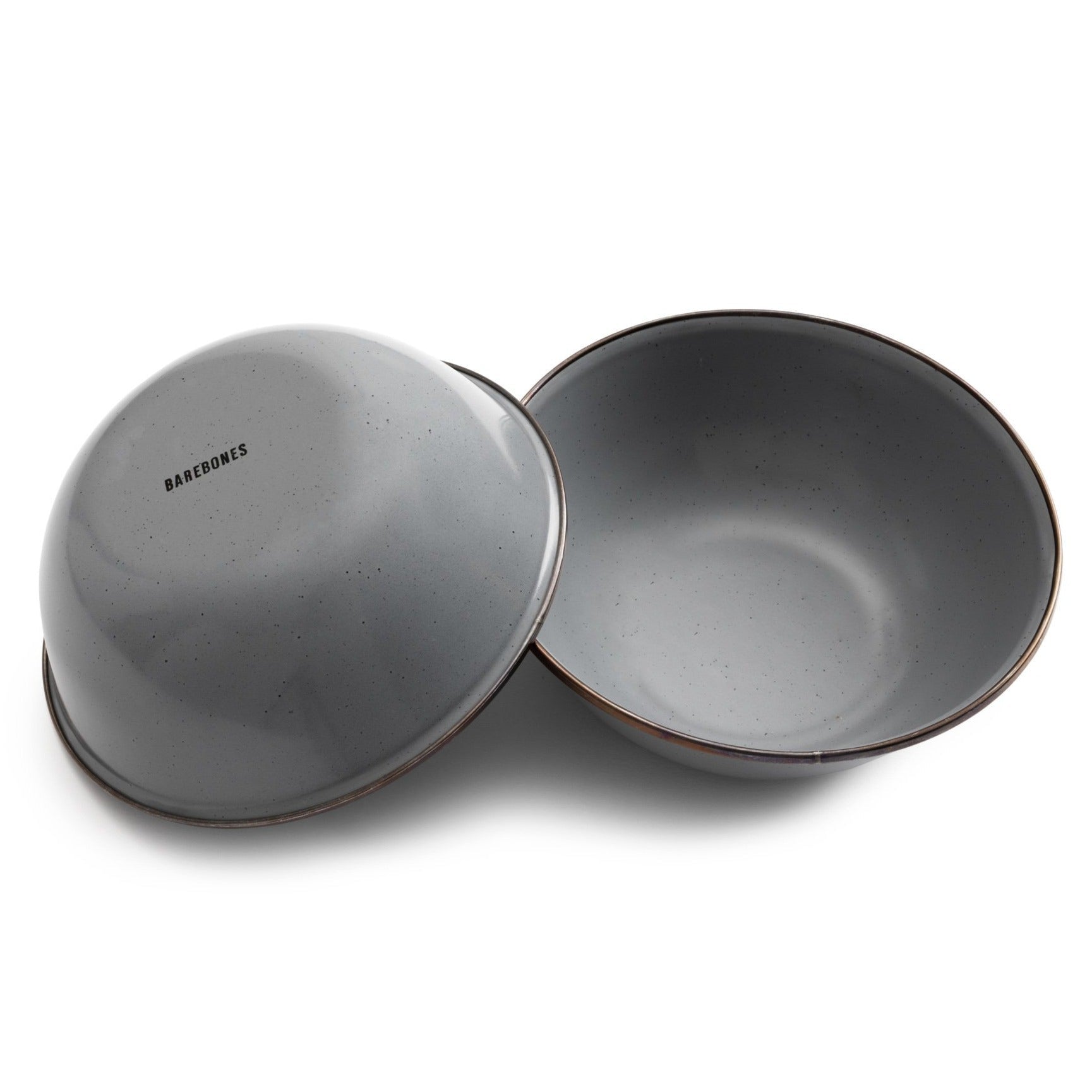 Barebones | Enamel  Camping Picnic Bowls - Set Of Two, Bowls, Barebones, Defiance Outdoor Gear Co.