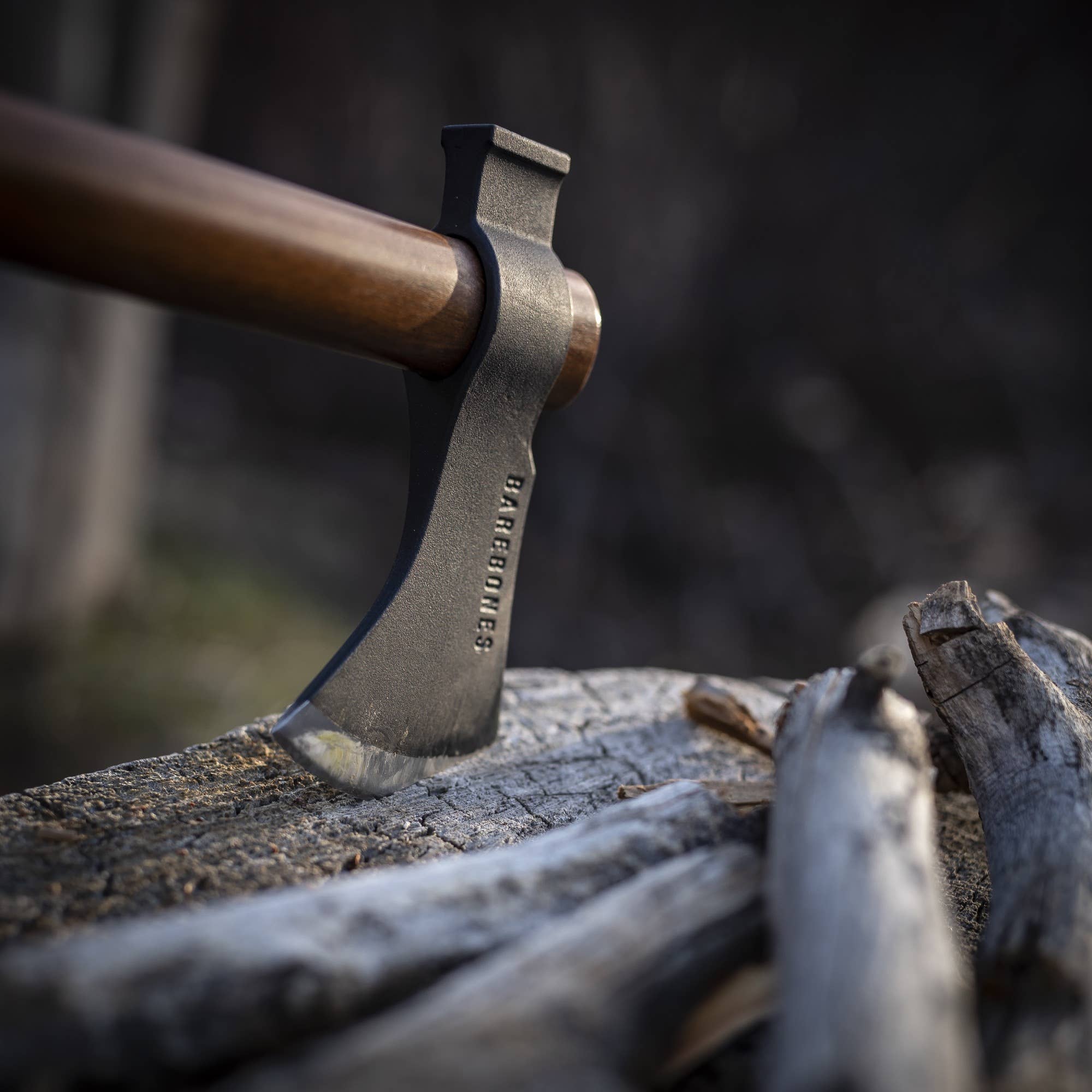 Barebones | Field Hatchet With Wooden Handle & Sheath, Axes, Barebones, Defiance Outdoor Gear Co.