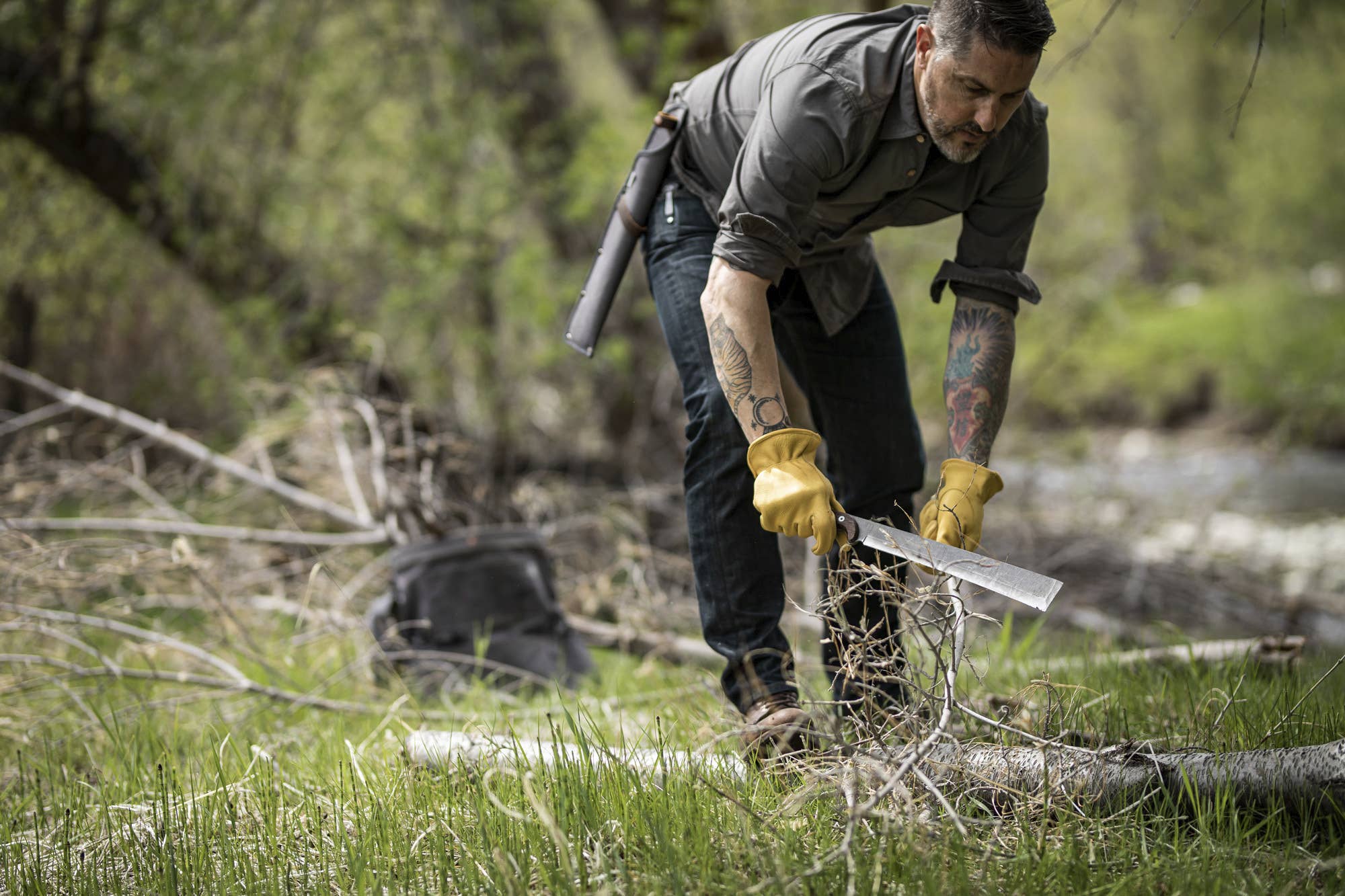 Barebones | Japanese Nata Tool With Sheathe, Axes, Barebones, Defiance Outdoor Gear Co.