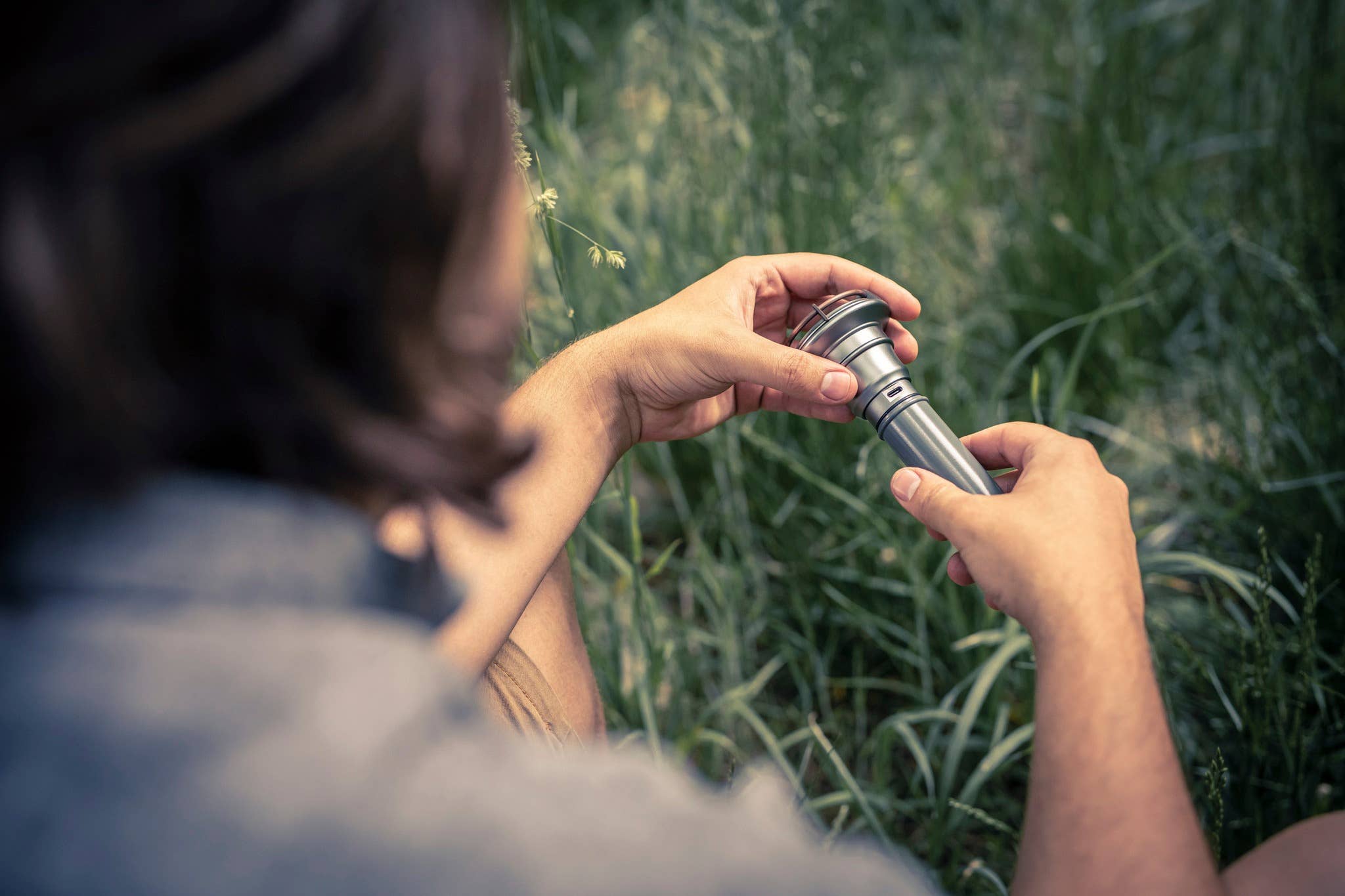 Barebones | Vintage Heavy Duty Rechargeable Flashlight, Flashlights, Barebones, Defiance Outdoor Gear Co.