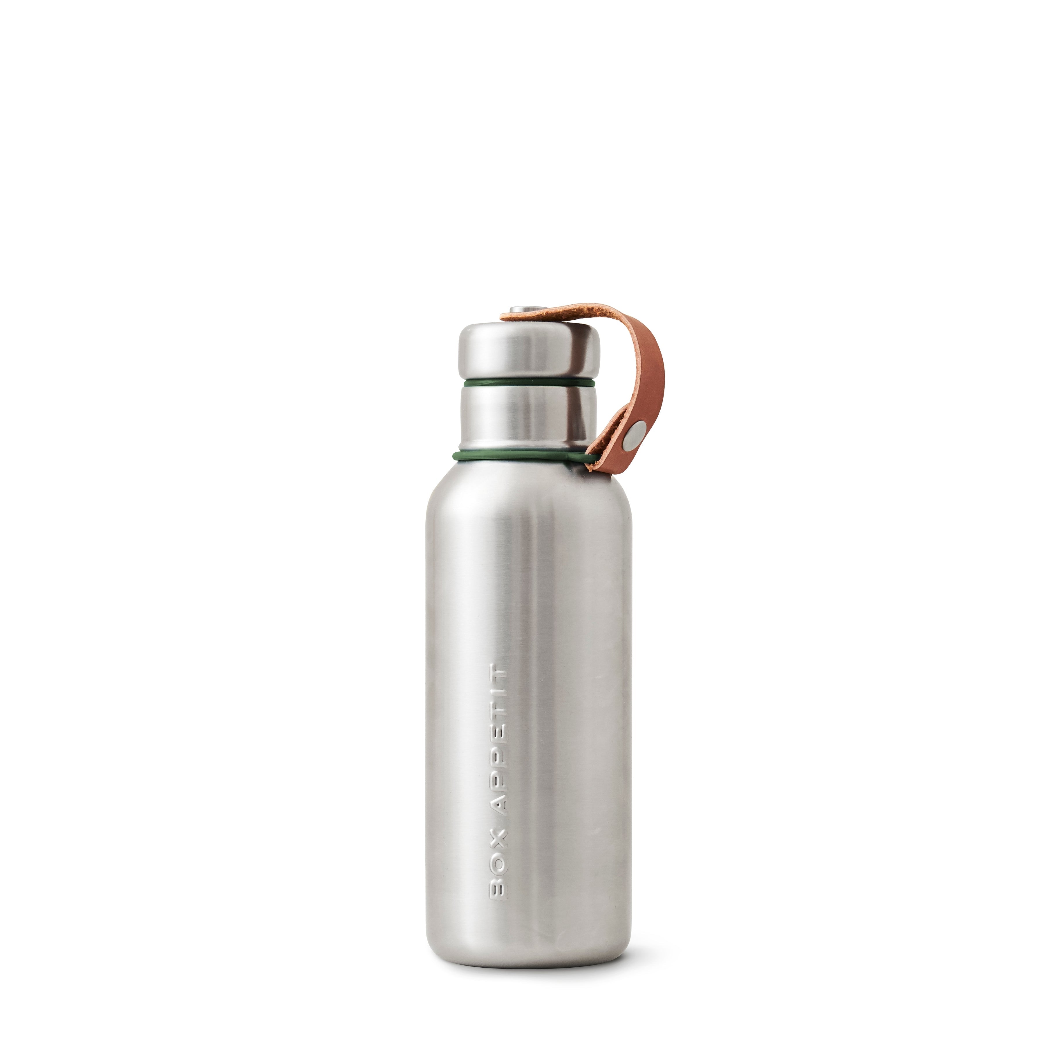 Black + Blum | Stainless Steel Insulated Water Bottle With Leather Strap, Water Bottle, Black + Blum, Defiance Outdoor Gear Co.