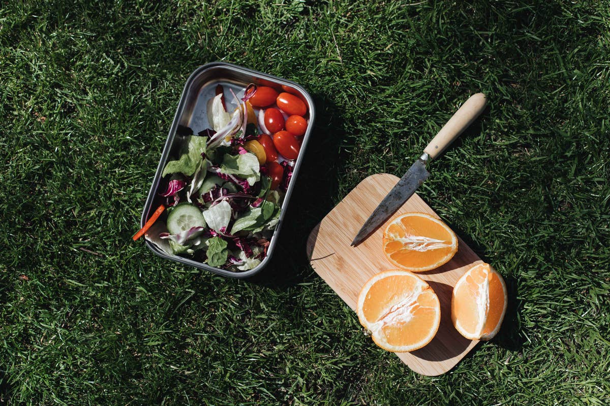 Black+Blum | Stainless Steel Sandwich Lunch Box - Olive, Camping Cookware, Black + Blum, Defiance Outdoor Gear Co.