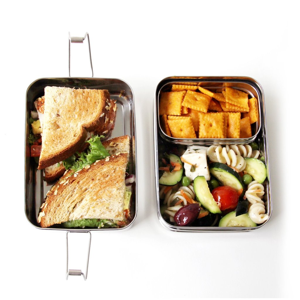 ECOlunchbox |  Three-in-One Classic Bento Lunch Box - Stainless Steel, Bento Box, ECOLunchbox, Defiance Outdoor Gear Co.