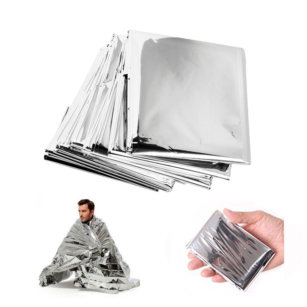 Grabber SPACE Brand |  Emergency First Aid Thermal Survival Blanket - Silver, Emergency, Grabber Space Brand, Defiance Outdoor Gear Co.