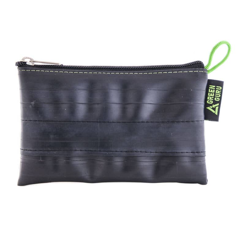 Green Guru | Recycled Bike Tire Tube Zipper Pouch, Packs, Green Guru, Defiance Outdoor Gear Co.