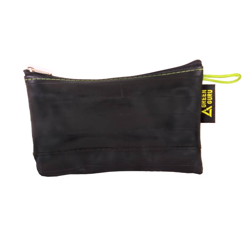 Green Guru | Recycled Bike Tire Tube Zipper Pouch, Packs, Green Guru, Defiance Outdoor Gear Co.