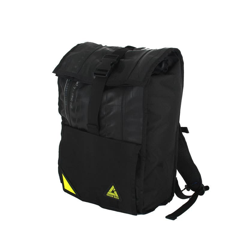 Green Guru | Recycled Bike Tube Commuter Backpack, Backpacks, Green Guru, Defiance Outdoor Gear Co.