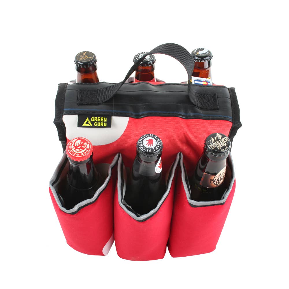 Green Guru | Sixer 6-Pack Insulated Beverage Holder- Mounts to Bicycle, Bike Attachment, Green Guru, Defiance Outdoor Gear Co.