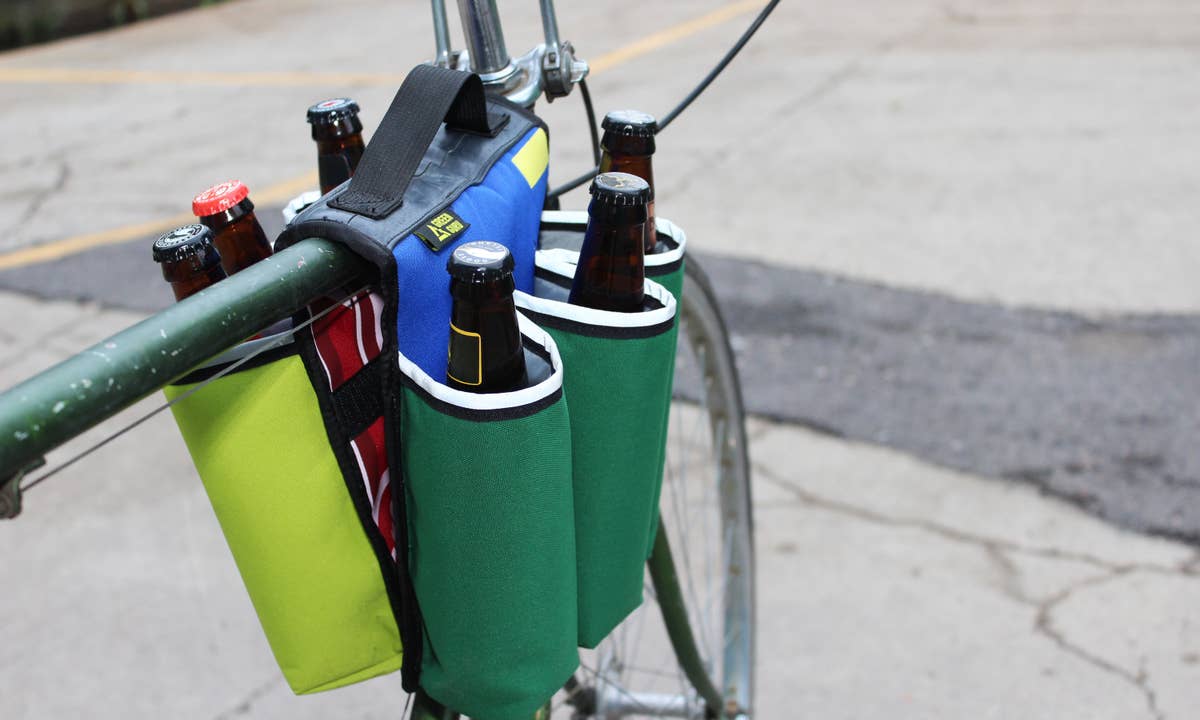 Green Guru | Sixer 6-Pack Insulated Beverage Holder- Mounts to Bicycle, Bike Attachment, Green Guru, Defiance Outdoor Gear Co.