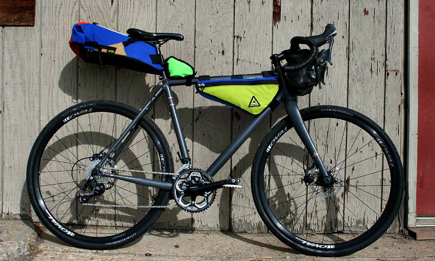 Green Guru | Upshift Bicycle Frame Bag For Mountain & Road Bikes - Multicolor