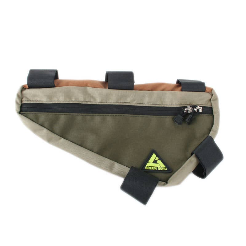 Green Guru | Upshift Bicycle Frame Bag For Mountain & Road Bikes - Multicolor, Bike Gear, Green Guru, Defiance Outdoor Gear Co.