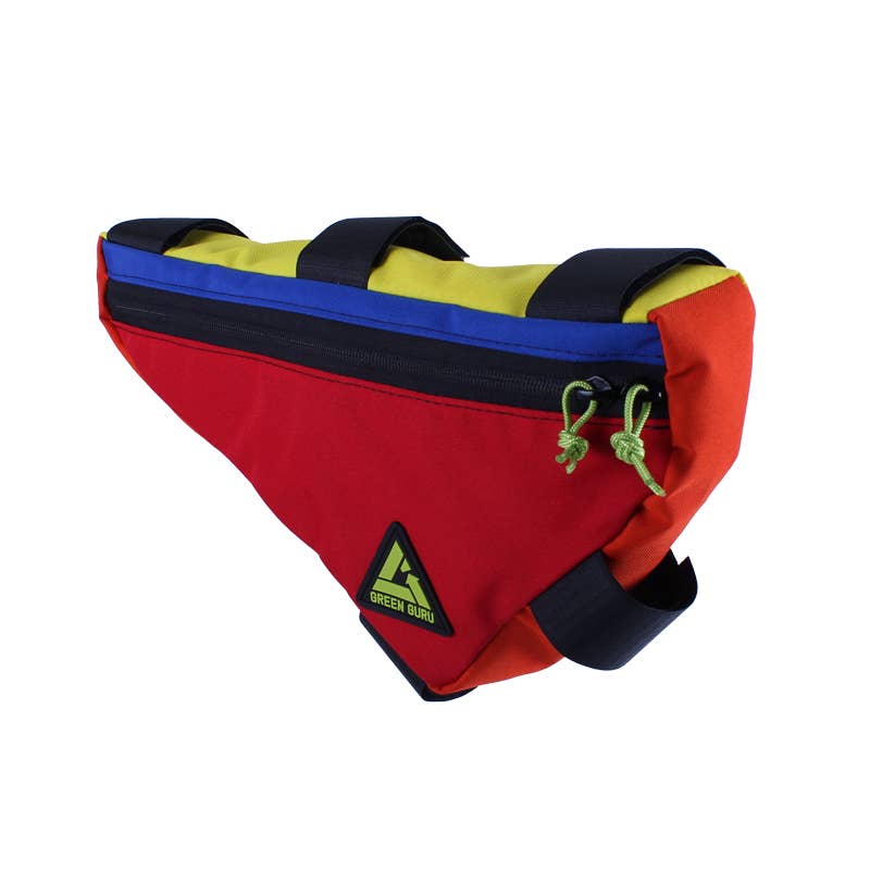 Green Guru | Upshift Bicycle Frame Bag For Mountain & Road Bikes - Multicolor, Bike Gear, Green Guru, Defiance Outdoor Gear Co.