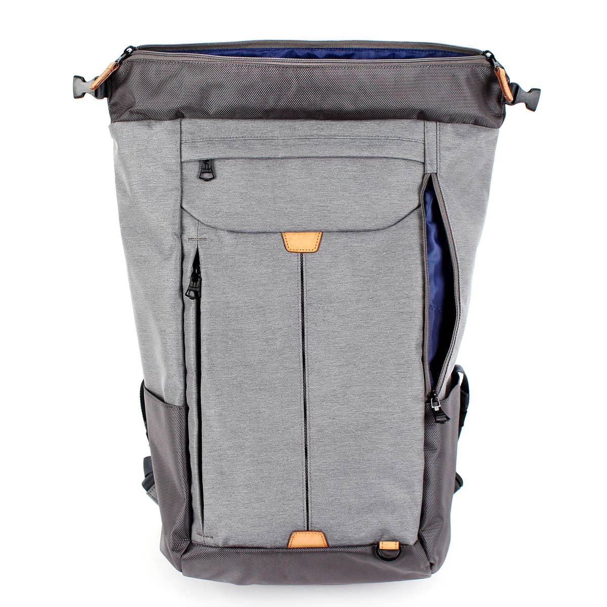 Harvest Label | Axis Travel Backpack with Roll Top Opening - Light Grey, Backpacks, Harvest Label, Defiance Outdoor Gear Co.