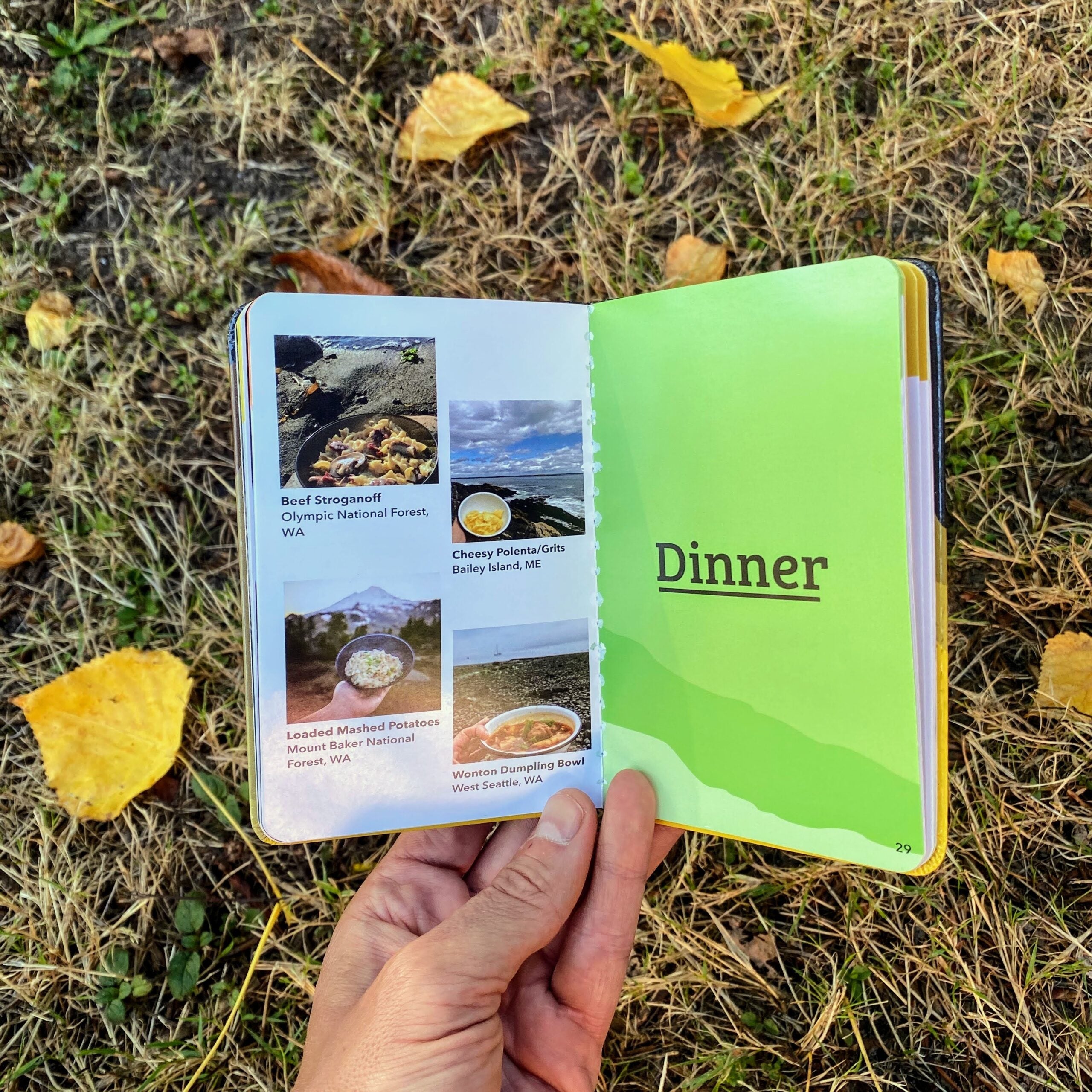 Mont Y Boca | Meal Prep Trail and Camping Cookbook - Vista Pocket Edition, Cookbooks, Mont Y Boca, Defiance Outdoor Gear Co.