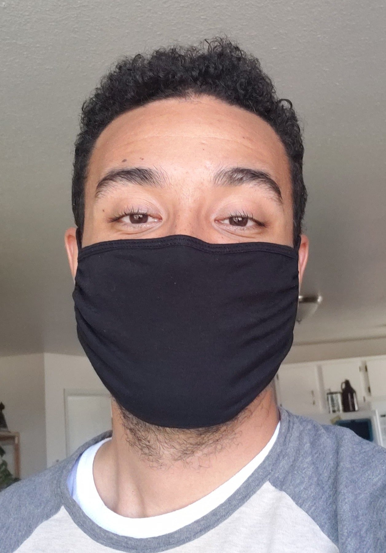 Reusable black fabric face mask with 2 free filters - Unisex, Face Masks, Miley + Molly, Defiance Outdoor Gear Co.
