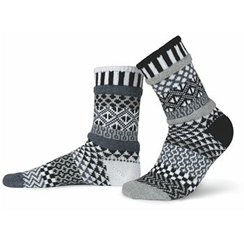 Solmate | Adult Crew Socks - Midnight, Socks, Solmate, Defiance Outdoor Gear Co.