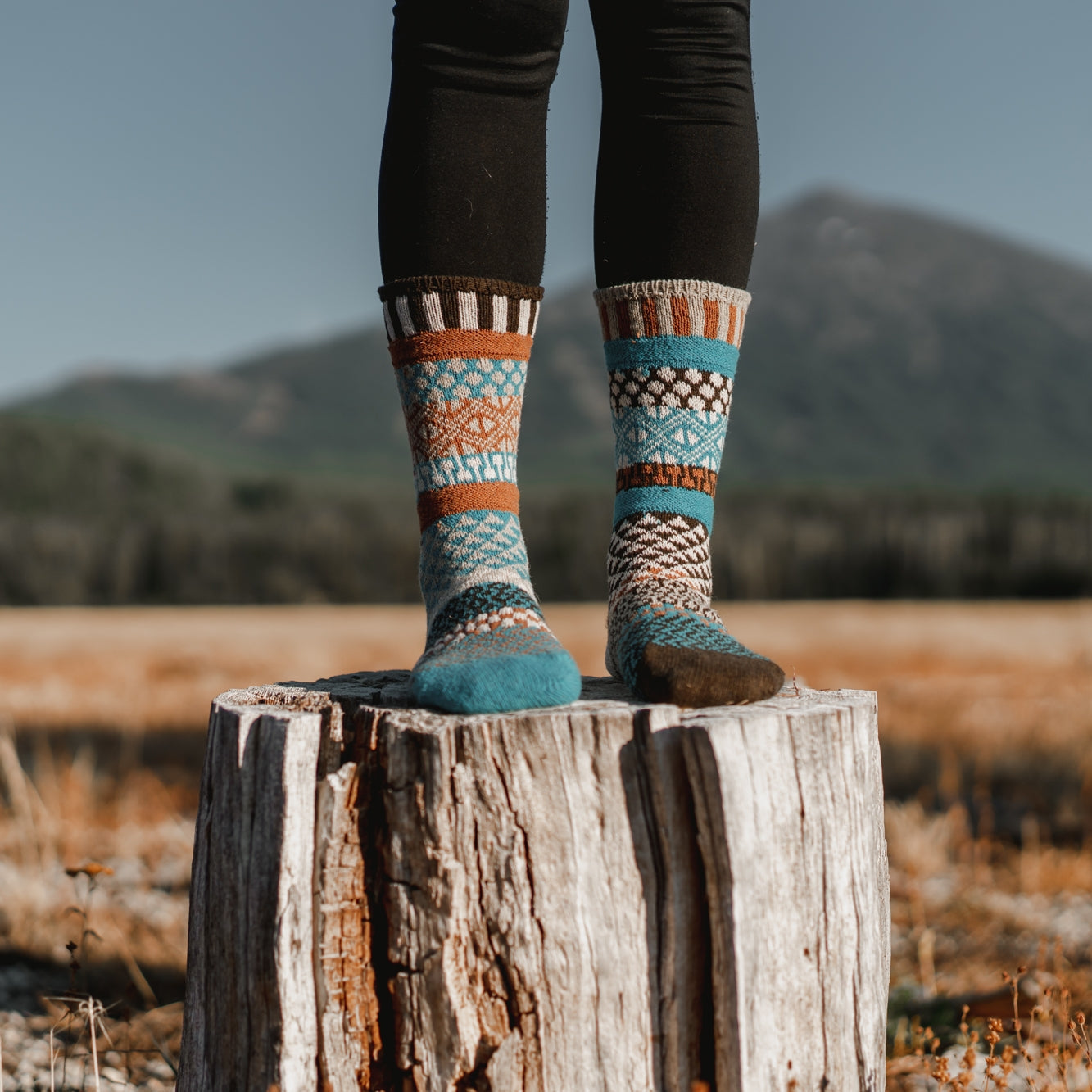 Solmate | Adult crew Socks - Walnut, Socks, Solmate, Defiance Outdoor Gear Co.