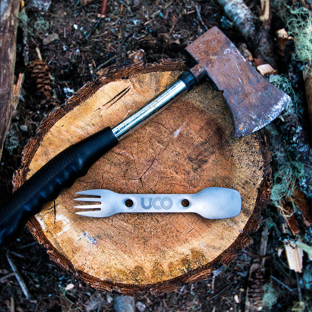 Uco | Titanium Utility Spork - 3 in 1, Cutlery, UCO, Defiance Outdoor Gear Co.