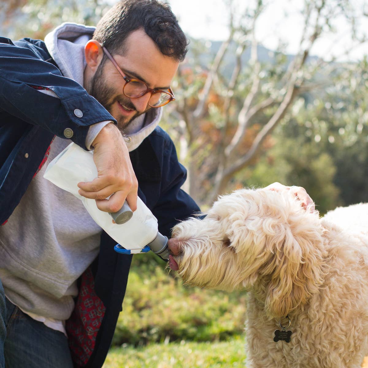 Vapur | Ez Lick Foldable Compact Travel Dog Water Bottle With Carrying Clip, Water Bottle, Vapur, Defiance Outdoor Gear Co.