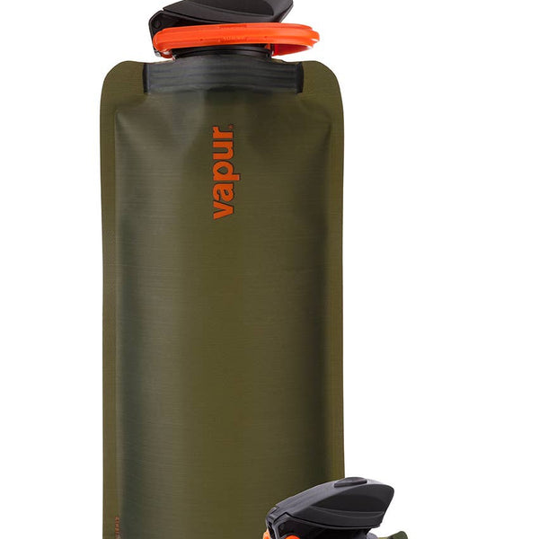 Vapur Collapsible Water Bottle - 34 Oz Foldable Anti-Bottle With Carabiner, BPA Free, For Hiking & Travel - View #12