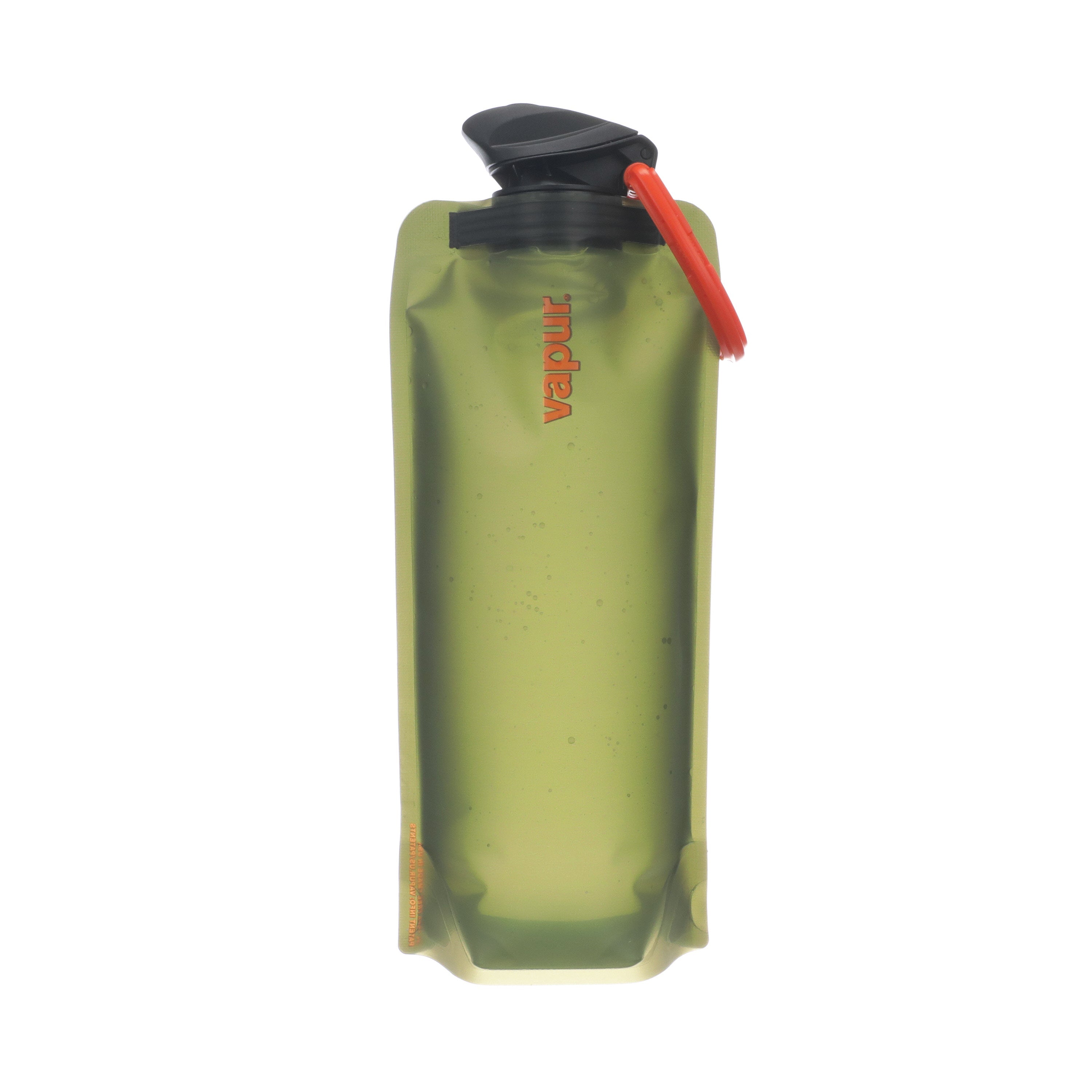 Vapur | Wide Mouth Collapsible Water Bottle With Carabiner Clip - Eclipse, Water Bottle, Vapur, Defiance Outdoor Gear Co.