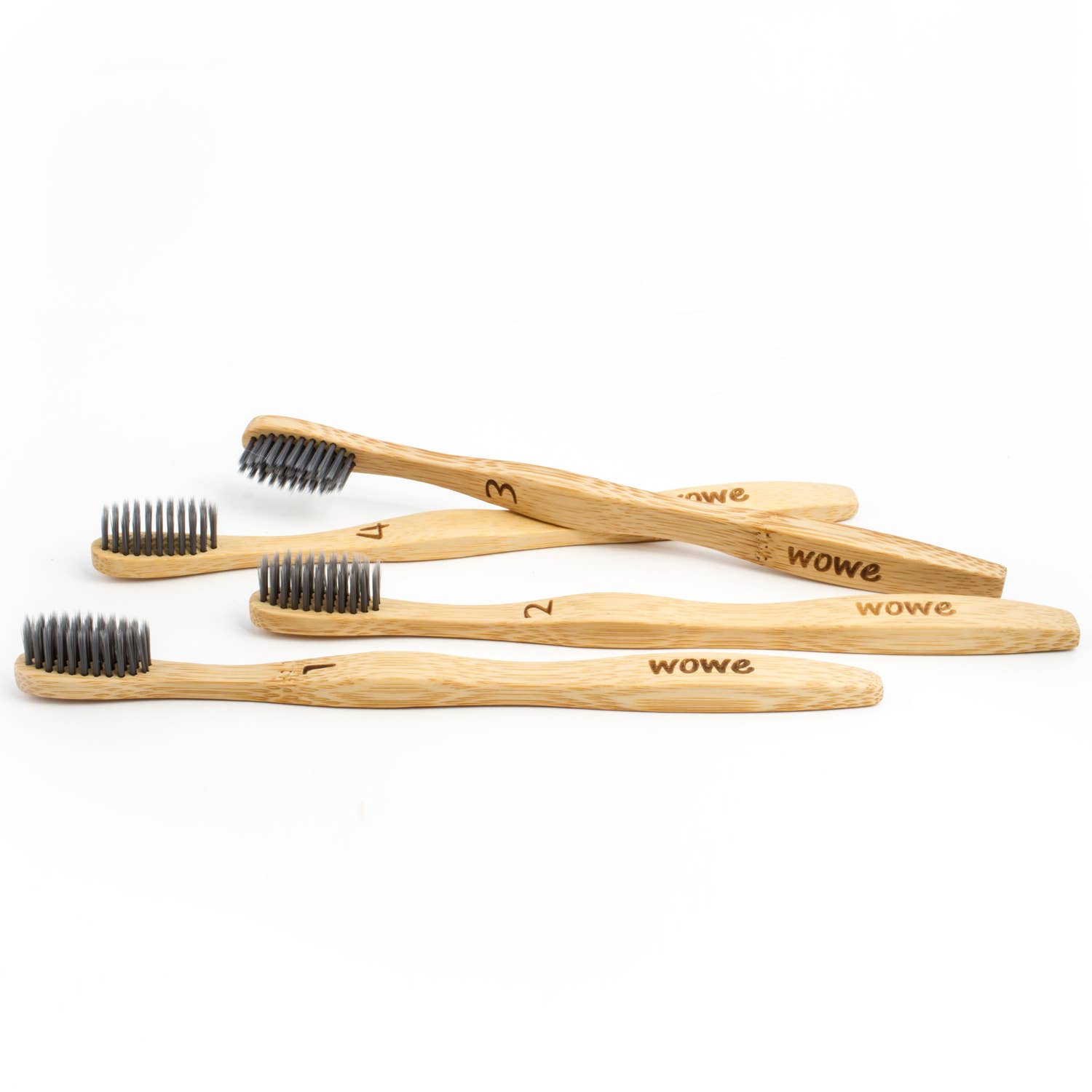 Wowe | Charcoal Infused Bristle Bamboo Toothbrush, Tooth Brushes, Wowe, Defiance Outdoor Gear Co.