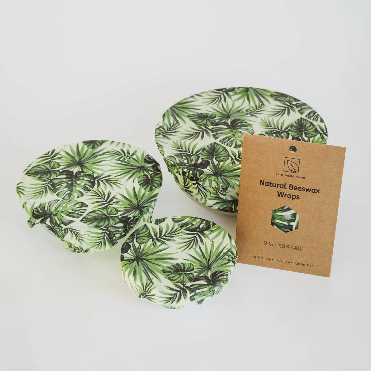 Zero Waste MVMT | Reusable Beeswax Food & Sandwich Wrap Made with Jojoba Oil & Tree Resin - 3 Pack, Gadgets and Gear, Zero Waste MVMT, Defiance Outdoor Gear Co.