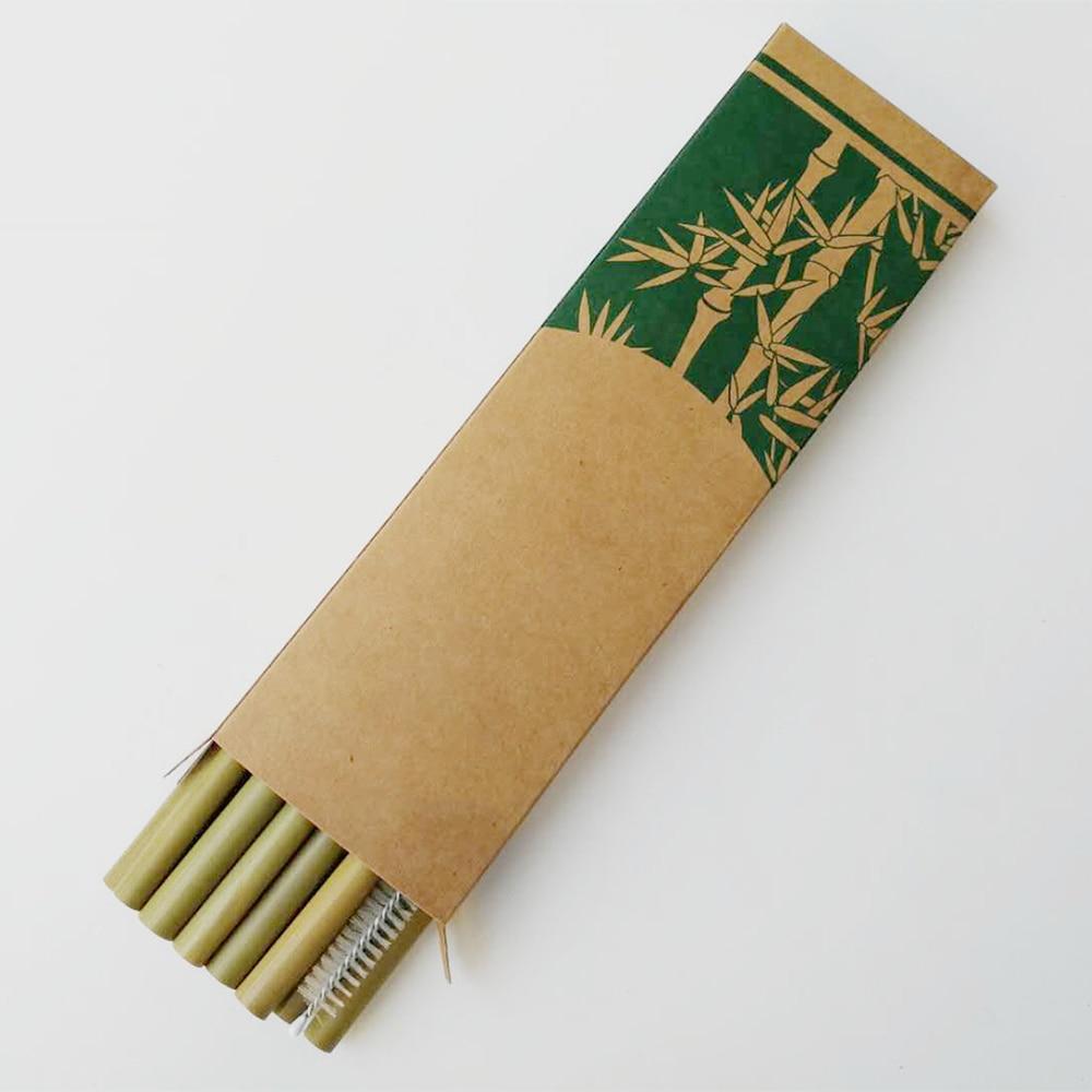 Zero Waste MVMT | The Best Reusable Bamboo Drinking Straws With Cleaning Brush - 10 Pack, Straw, Zero Waste MVMT, Defiance Outdoor Gear Co.